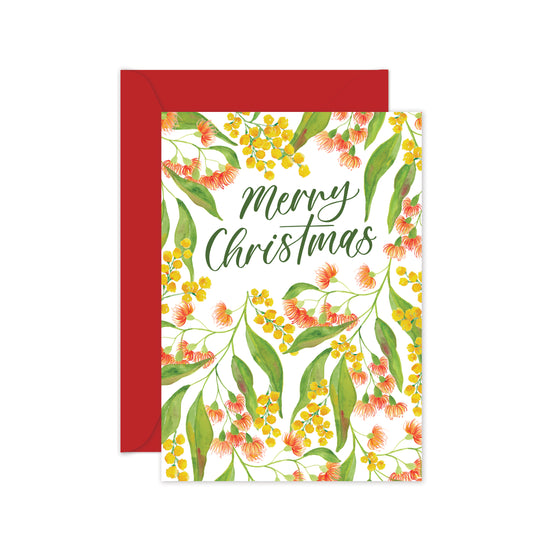 Merry Christmas Wattle & Gum