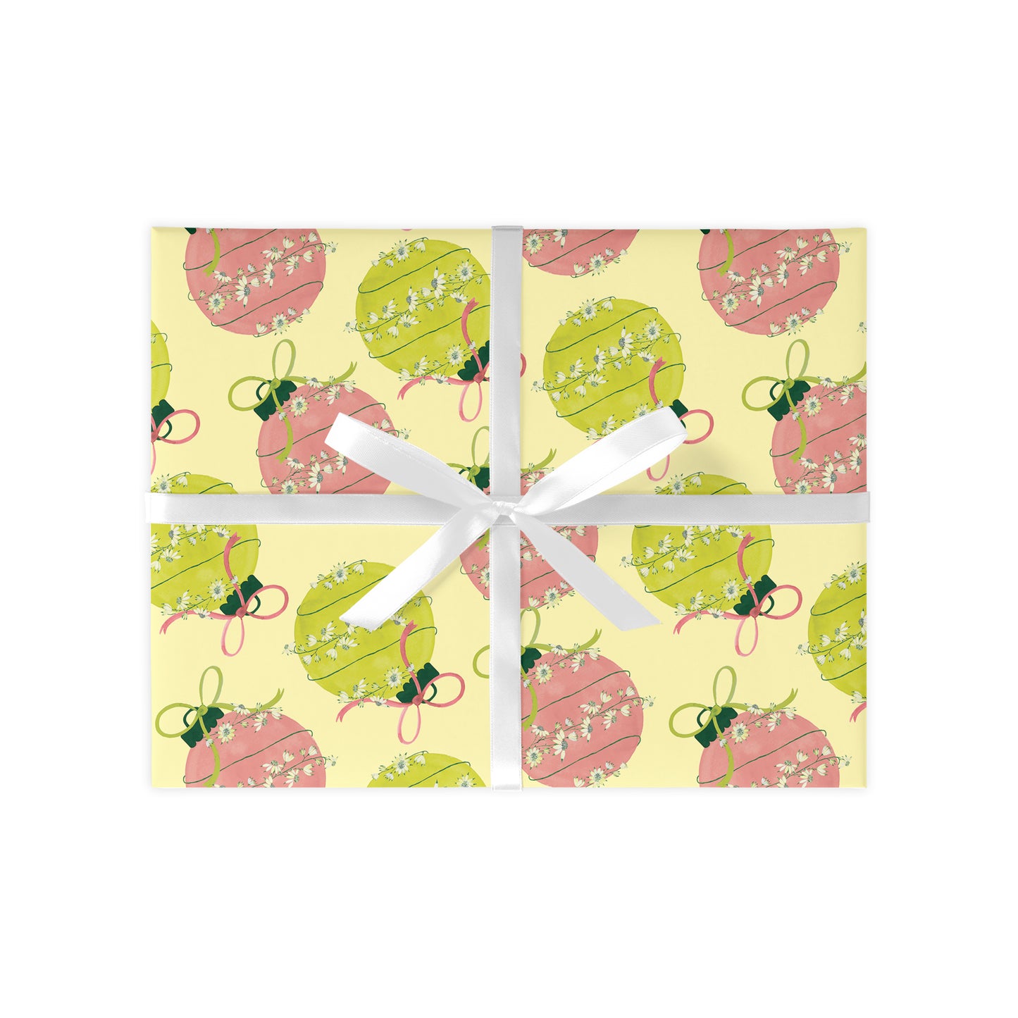 Christmas Baubles Wrapping Paper