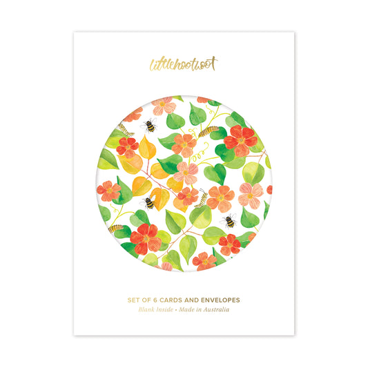 Garden Poppies Card Pack