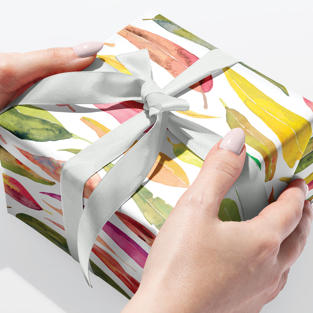 Gum Leaves Gift Wrap Sheet