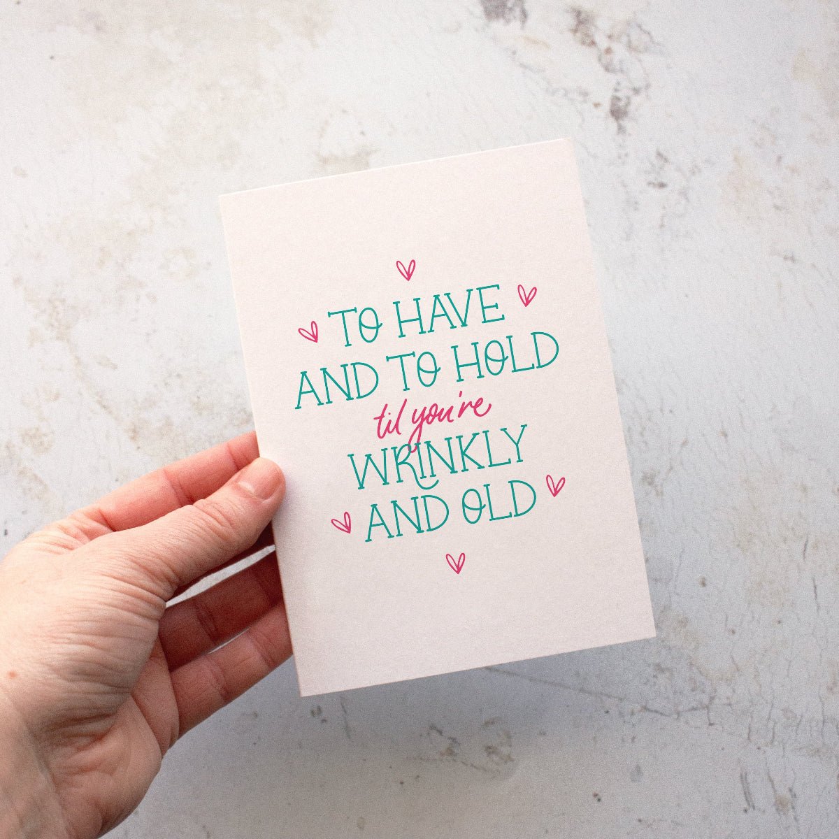 Wrinkly and Old