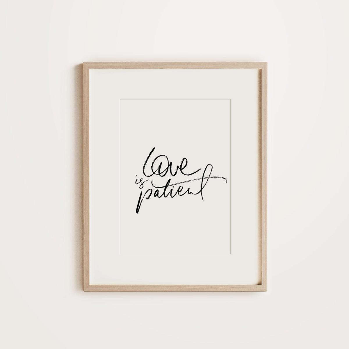 Love is Patient