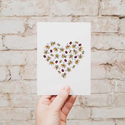 Lady Bee Heart