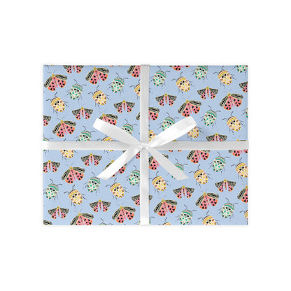 Beetles & Moths Wrapping Paper