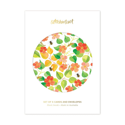 Garden Poppies Card Pack