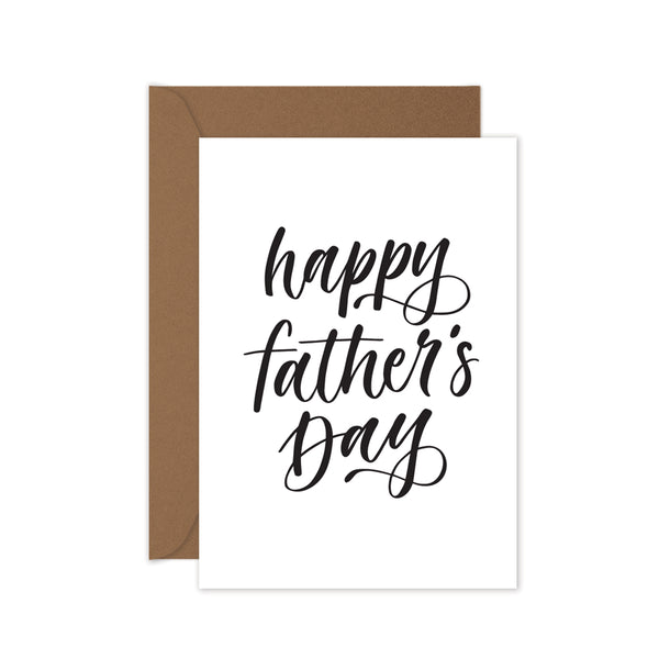 happy fathers day greeting card
