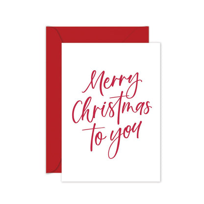 Merry Christmas To You