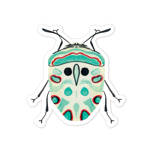 'Pablo' Picasso Beetle Sticker