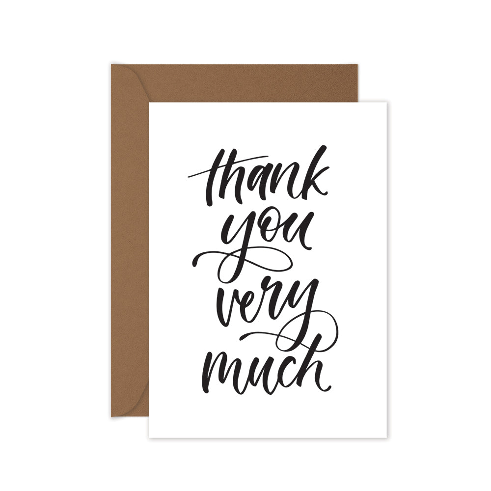 Thank You Very Much