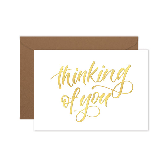 Thinking of you Gold