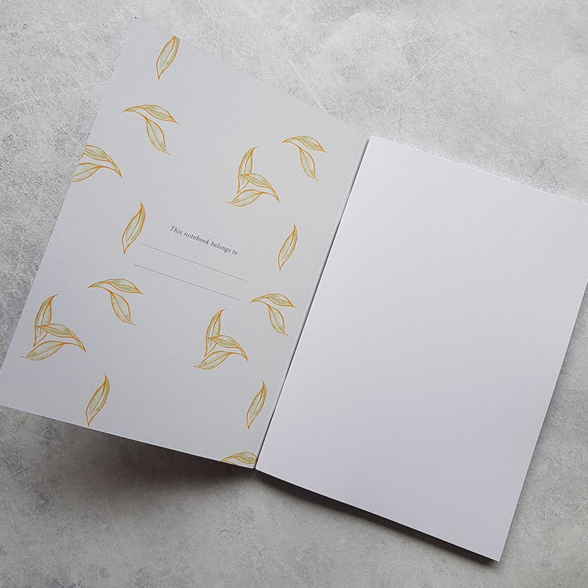 80 Page Notebook - Midnight Proteas