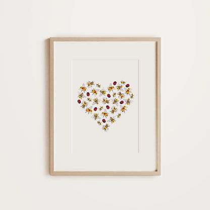Lady Bee Heart