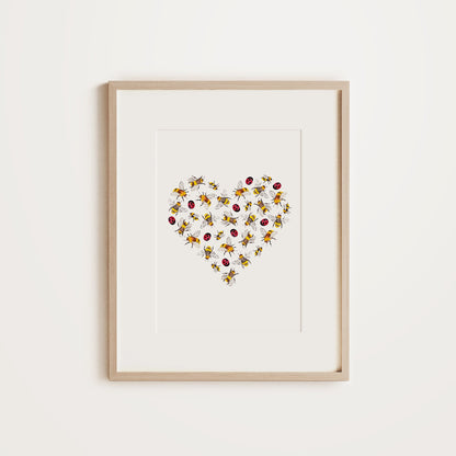 Lady Bee Heart